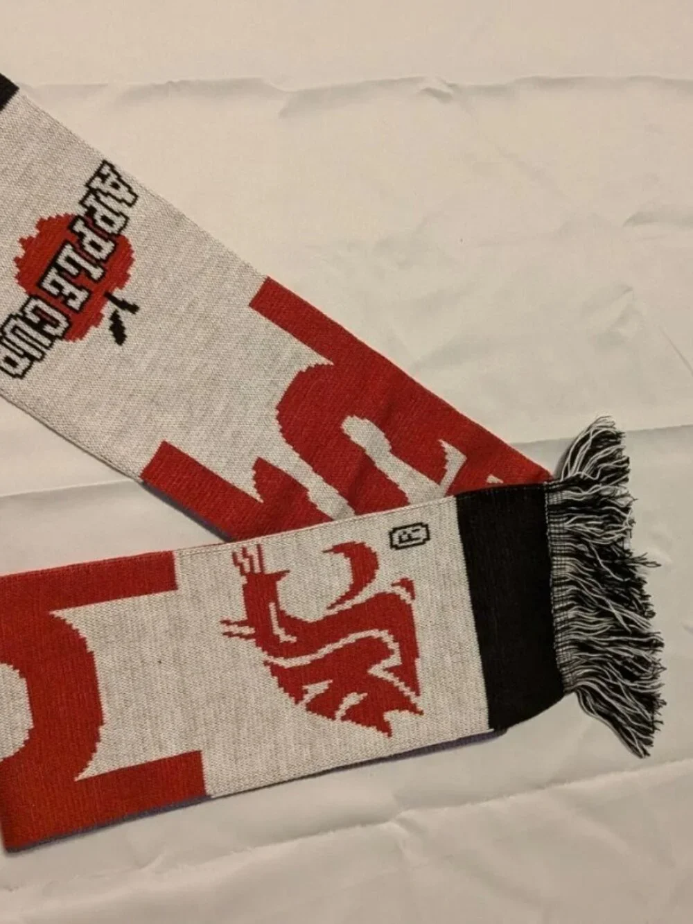 APPLE CUP Washington State Football HUSKIES x COUGARS COLLEGE SCARF Warm Winter